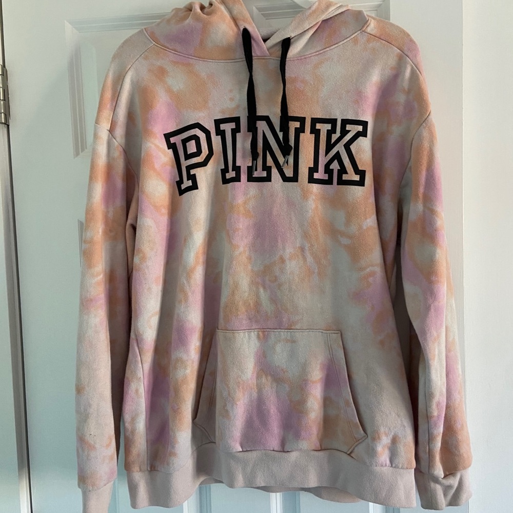 Pink hoodie